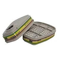 Фильтр 3М 6059 ABEK от органических, герметично упак.по 2 шт